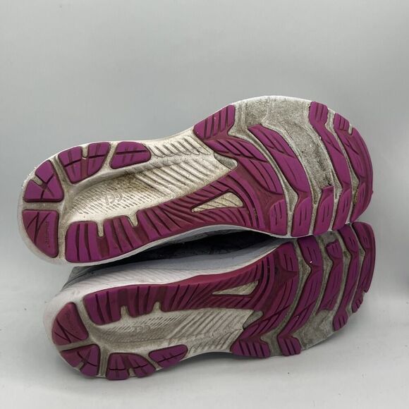 Asics Womens Gel Kayano 29 1012B272 Gray Purple Running Shoes Sneakers Size 11 - Picture 8 of 11